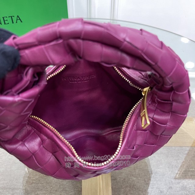 Bottega veneta高端女包 98080小號 寶緹嘉最新編織打結圓形hobo包 BV爆款jodie新版本2代編織女包  gxz1286